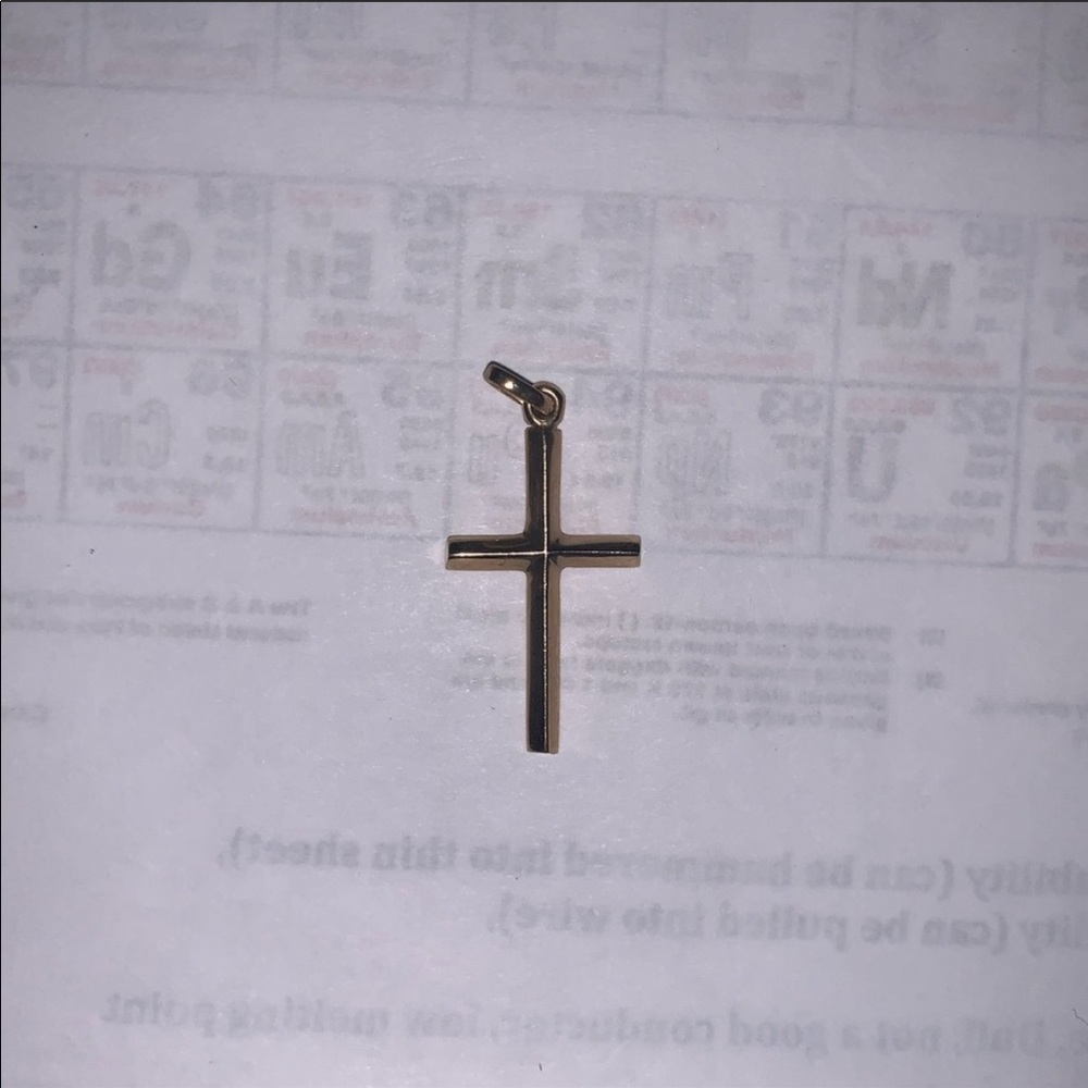 Vintage Tiffany and Co 18k Gold cross charm